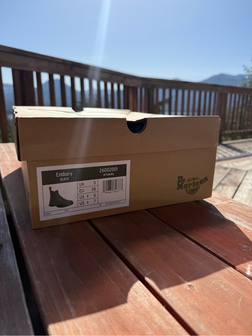 Dr. Martens Embury Black Boxed Chelsea Boots